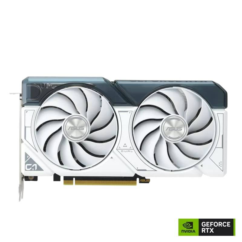 Tarjeta de video ASUS DUAL-RTX4060-O8G-WHITE